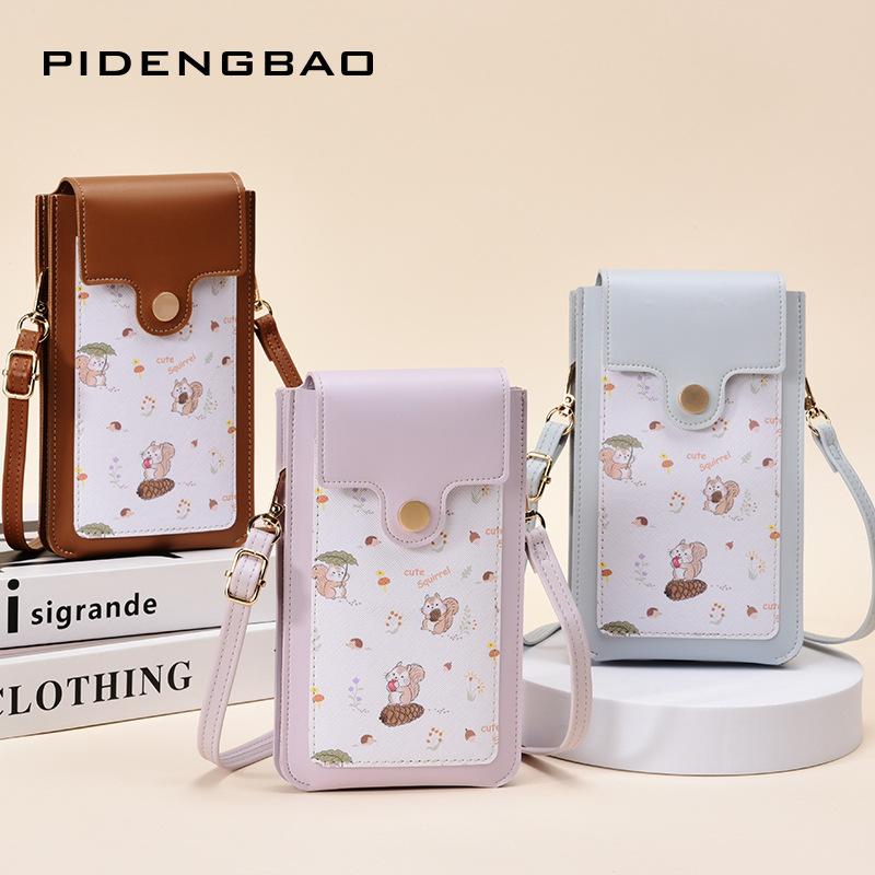 Women'S Crossbody Bags - Tas Ponsel Selempang Wanita Layar Sentuh