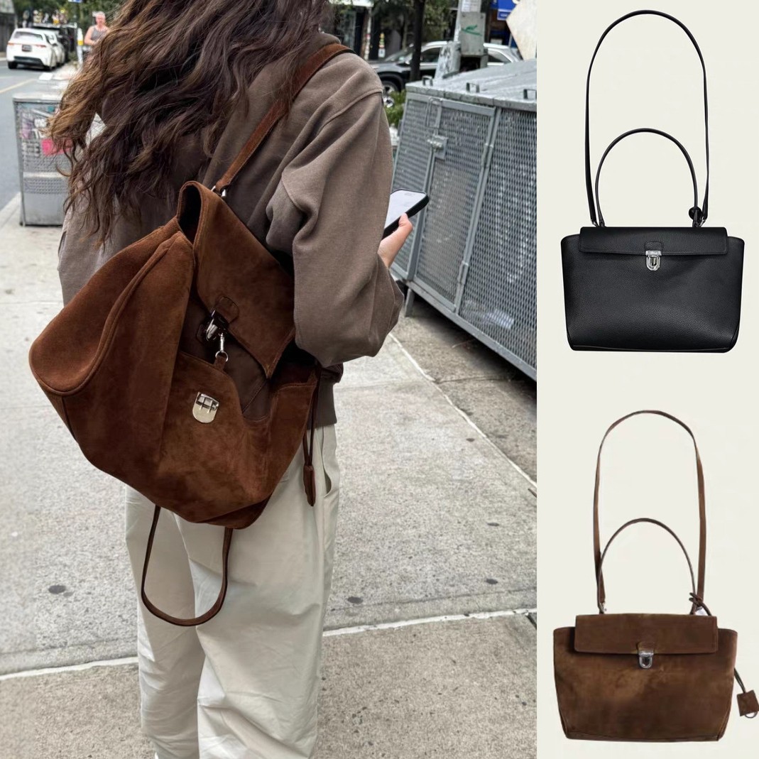 Women'S Bags Jacquemus - Tas Bahu Wanita Kulit Asli Merek