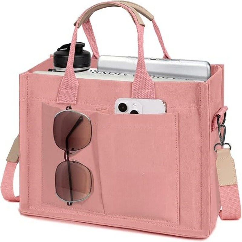 Women'S Tote Bags For Work - Tas Tote Kanvas Besar Wanita dengan