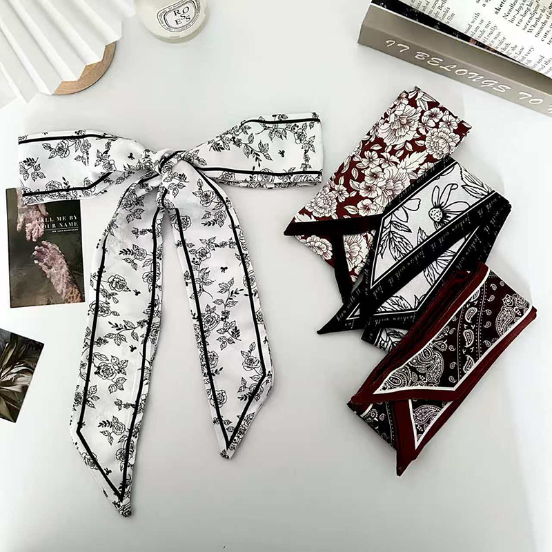 Women Bags Online - Selendang sutra tipis wanita, pita sutra