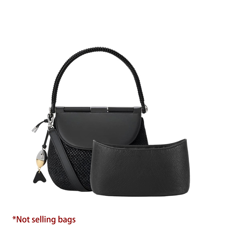 Woman In Bag - Organizer Tas Berbahan Felt dengan Ritsleting