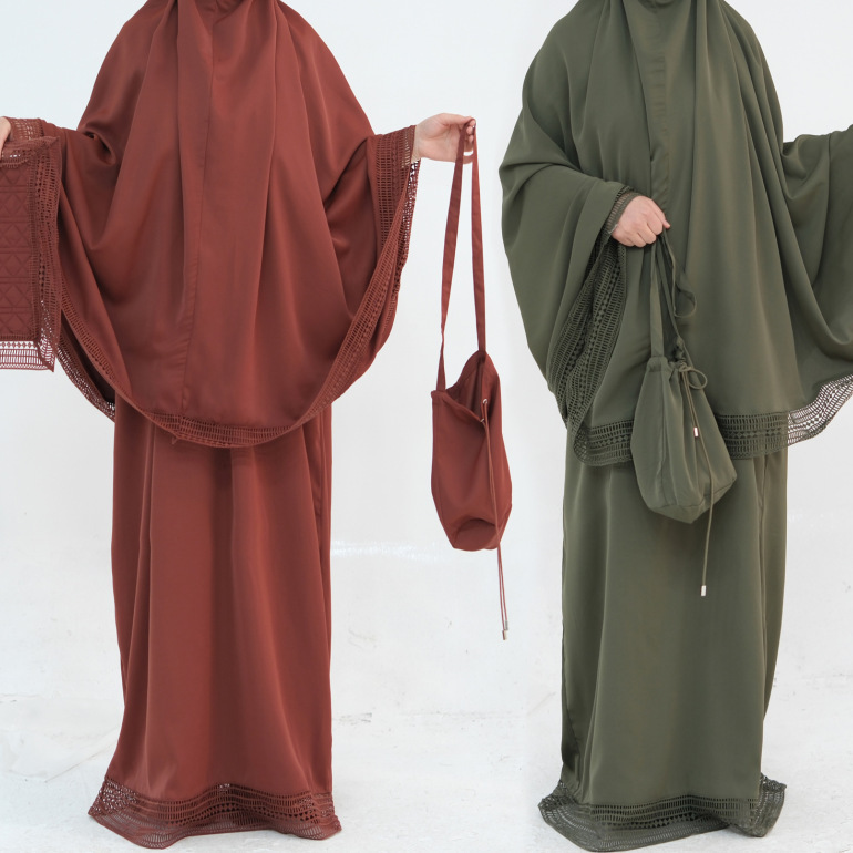 Setelan Muslimah 4 Potong Rok  - Women Bags In Dubai ulasan dan harga