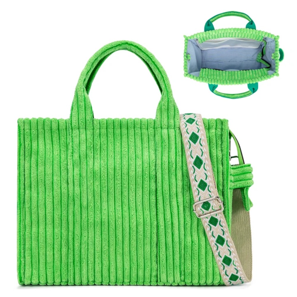Tas Tote Corduroy untuk Wanita - Women'S Tote Bags For Work ulasan dan harga