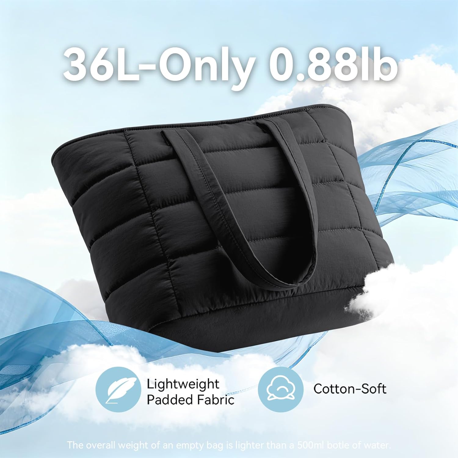 Tas Tote Puffer untuk Wanita,  - Women'S Tote Bags For Work ulasan dan harga