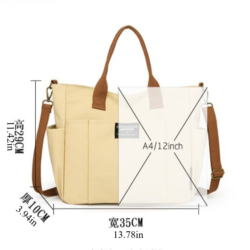 Tas Tote Kanvas Besar untuk Wa - Women'S Tote Bags For Work ulasan dan harga