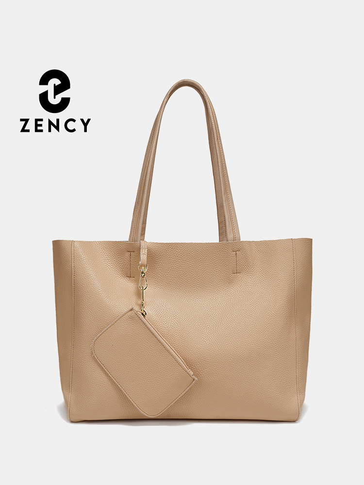 Tas Tote Besar Kulit Asli Zenc - Women'S Tote Bags For Work ulasan dan harga