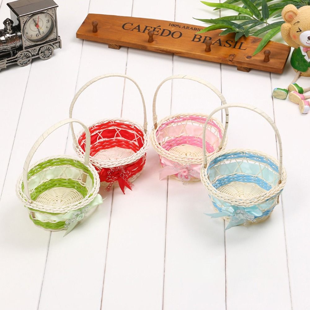 Keranjang Penyimpanan Bunga Ca - Basket Bag Wicker ulasan dan harga