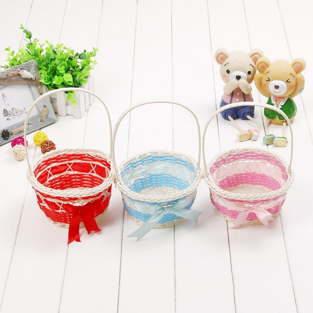 Keranjang Penyimpanan Bunga Ca - Basket Bag Wicker ulasan dan harga