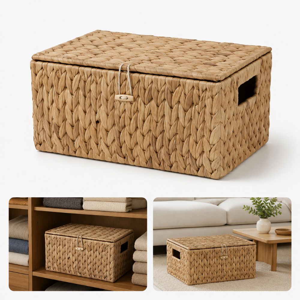 Keranjang Penyimpanan Anyaman  - Basket Bag Wicker ulasan dan harga