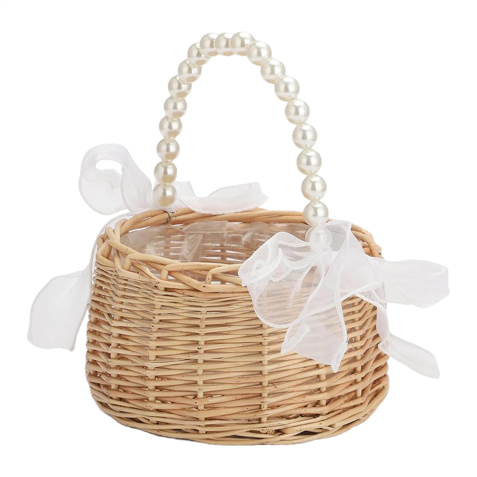 Satu keranjang bunga rotan any - Basket Bag Wicker ulasan dan harga