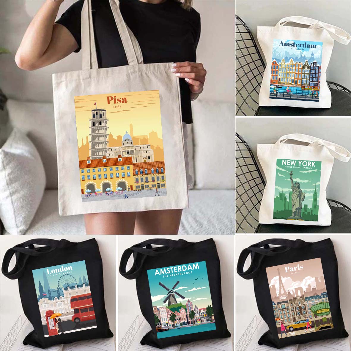 City New York Paris London Dub - Women Bags In Dubai ulasan dan harga