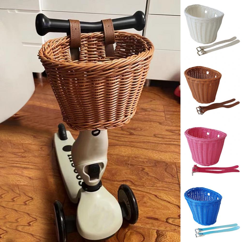 Keranjang sepeda rotan anyaman - Basket Bag Wicker ulasan dan harga