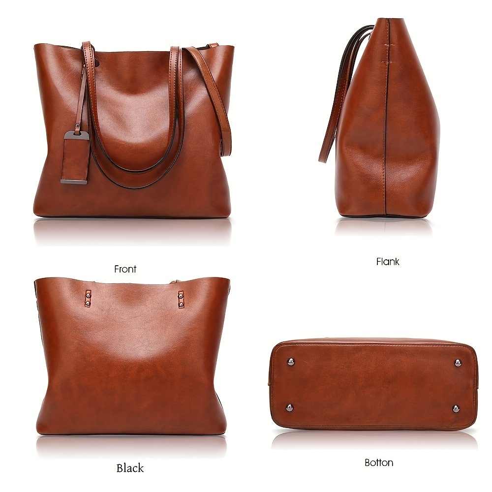 Tas jinjing wanita kulit Retro - Women'S Tote Bags For Work ulasan dan harga