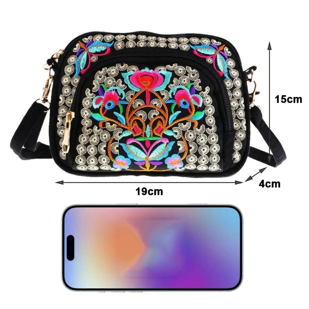 Tas bahu wanita bordir bunga a - Women Bags In Amazon ulasan dan harga