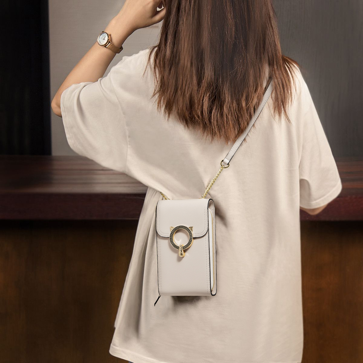 FOXER Tas Ponsel Kulit Split F - Women'S Bags Jacquemus ulasan dan harga